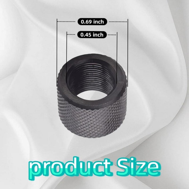 Axyuada Thread Protector for .22LR .223 & 5.56 1/2 x 28 Thread Protector, Durable, Cerakoted Finish (6 Pack) - Image 2